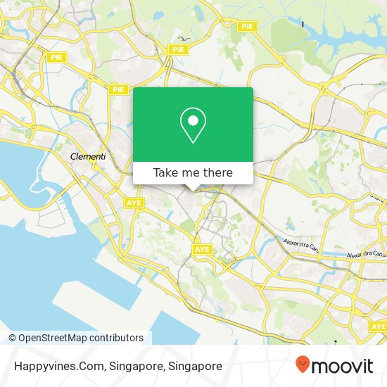 Happyvines.Com, Singapore地图