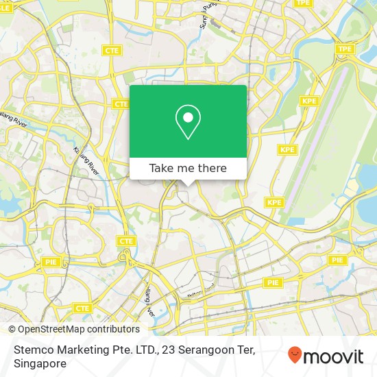 Stemco Marketing Pte. LTD., 23 Serangoon Ter地图