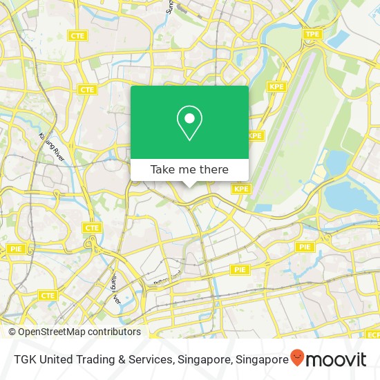 TGK United Trading & Services, Singapore地图
