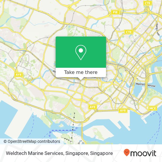 Weldtech Marine Services, Singapore地图