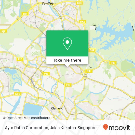 Ayur Ratna Corporation, Jalan Kakatua map