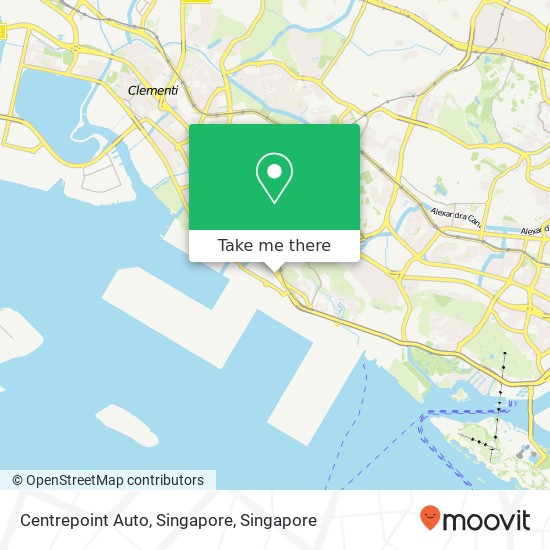 Centrepoint Auto, Singapore map