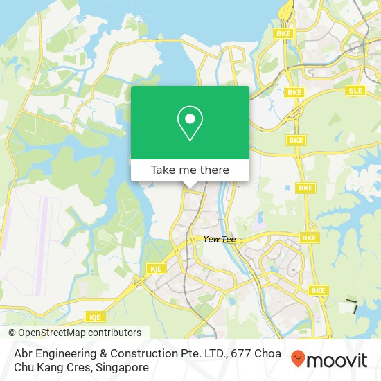 Abr Engineering & Construction Pte. LTD., 677 Choa Chu Kang Cres map