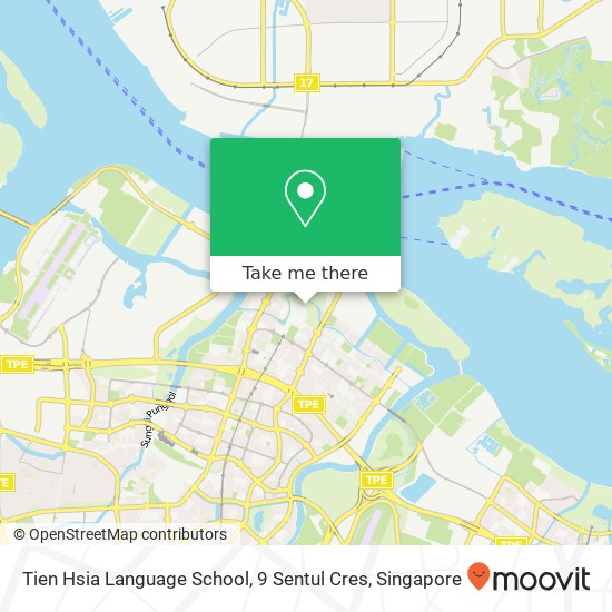Tien Hsia Language School, 9 Sentul Cres map