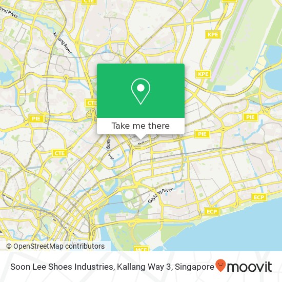 Soon Lee Shoes Industries, Kallang Way 3地图