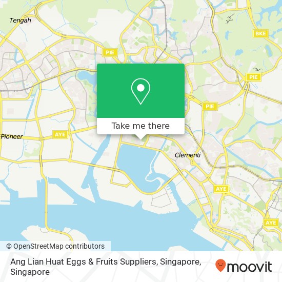 Ang Lian Huat Eggs & Fruits Suppliers, Singapore map