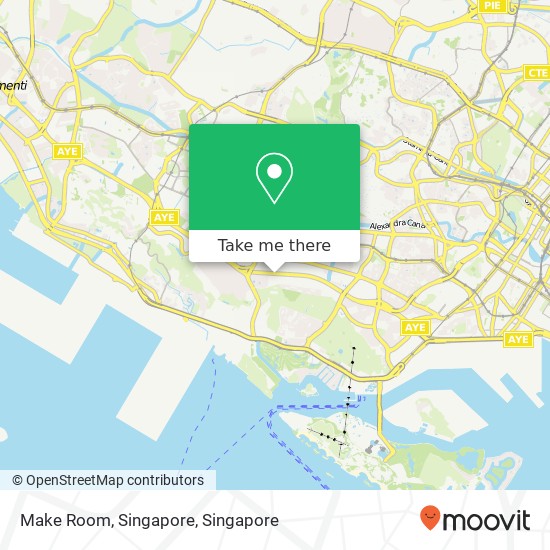 Make Room, Singapore map