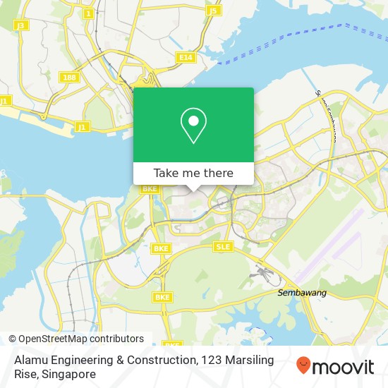 Alamu Engineering & Construction, 123 Marsiling Rise map