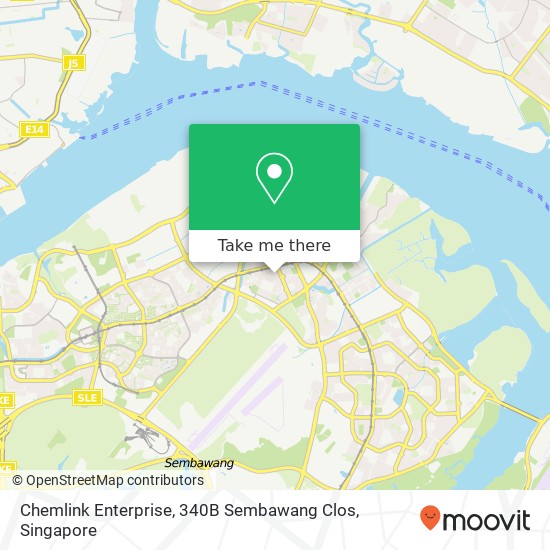 Chemlink Enterprise, 340B Sembawang Clos map