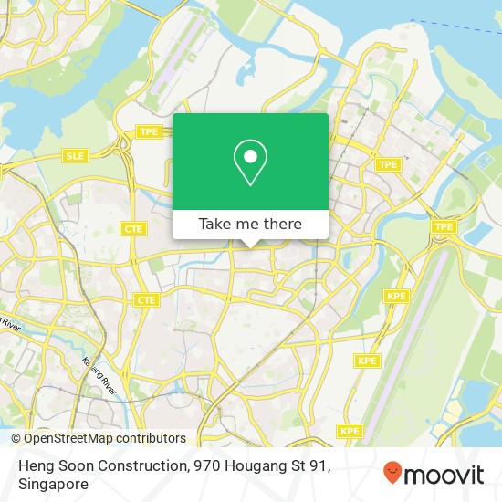 Heng Soon Construction, 970 Hougang St 91 map