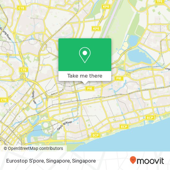 Eurostop S'pore, Singapore map