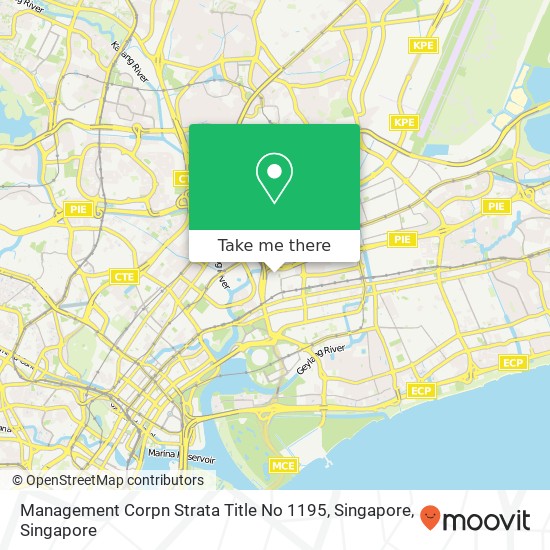 Management Corpn Strata Title No 1195, Singapore map