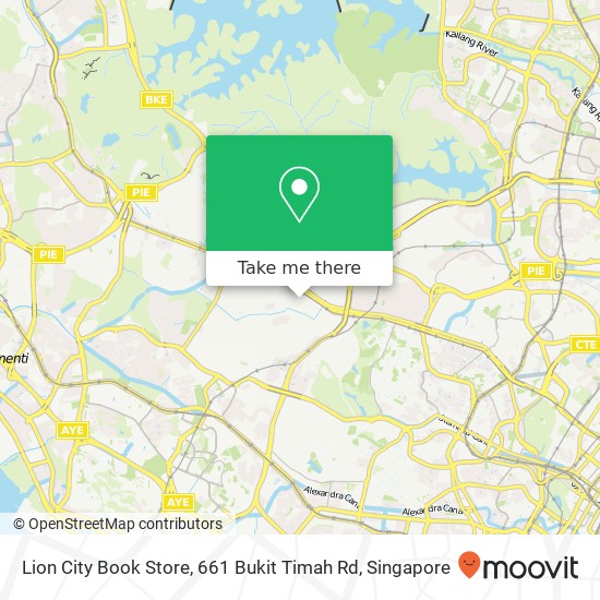 Lion City Book Store, 661 Bukit Timah Rd map