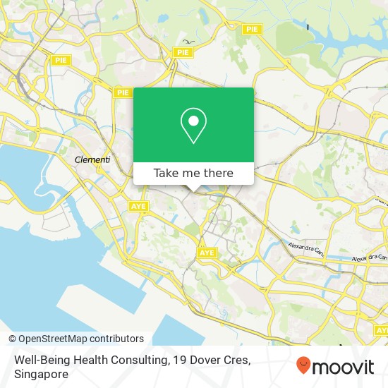 Well-Being Health Consulting, 19 Dover Cres地图