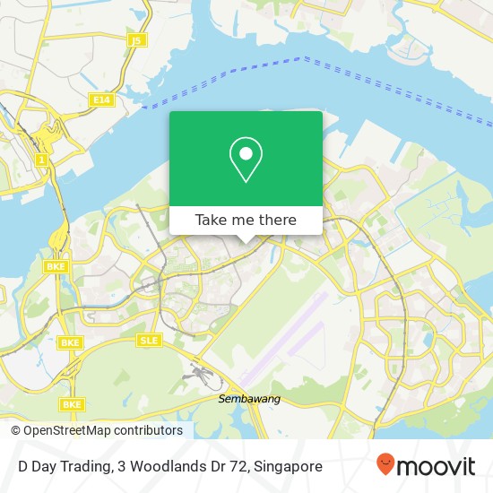 D Day Trading, 3 Woodlands Dr 72 map