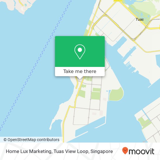 Home Lux Marketing, Tuas View Loop map