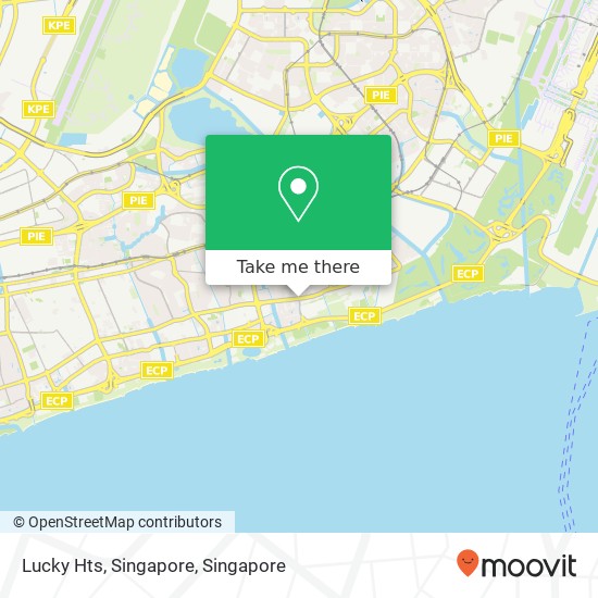 Lucky Hts, Singapore map
