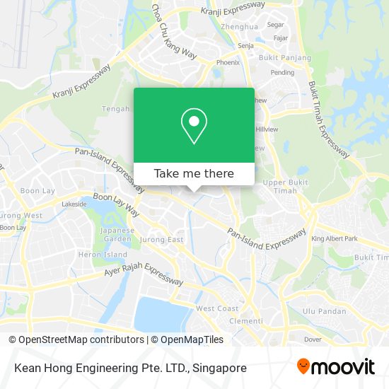 Kean Hong Engineering Pte. LTD. map