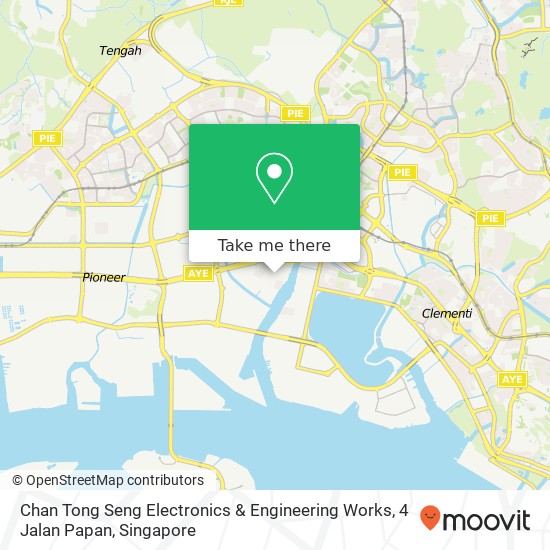 Chan Tong Seng Electronics & Engineering Works, 4 Jalan Papan map