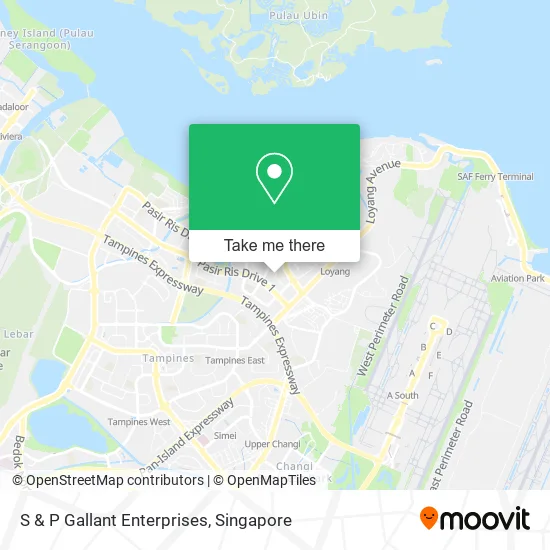 S & P Gallant Enterprises map