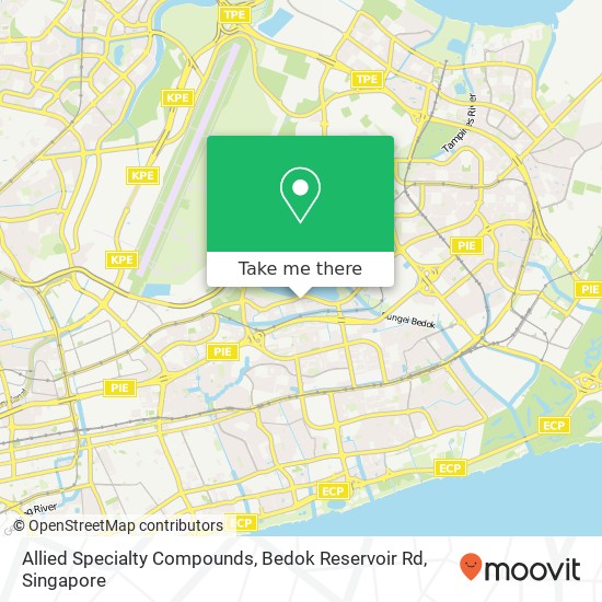 Allied Specialty Compounds, Bedok Reservoir Rd地图