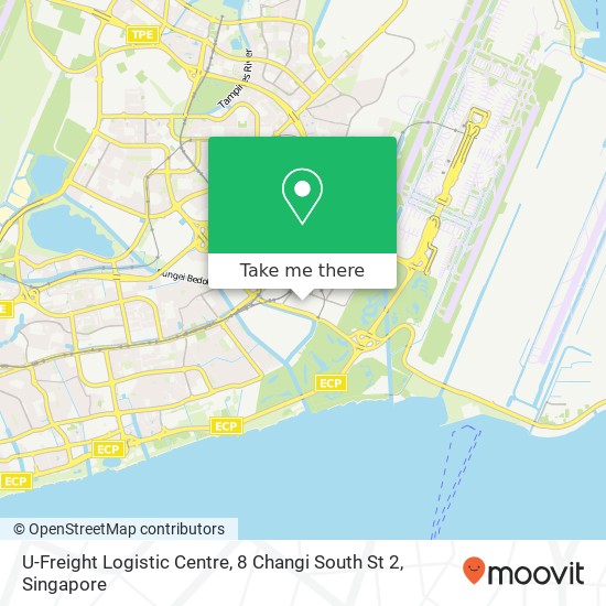 U-Freight Logistic Centre, 8 Changi South St 2 map