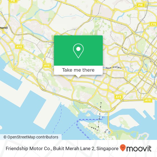 Friendship Motor Co., Bukit Merah Lane 2地图