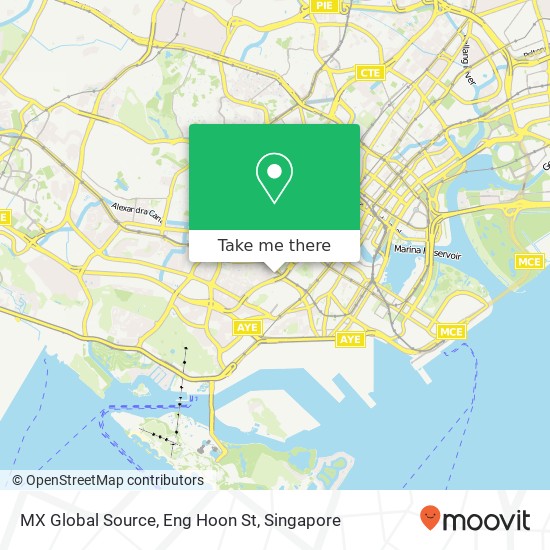 MX Global Source, Eng Hoon St map