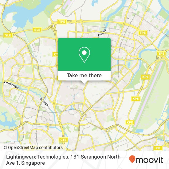 Lightingwerx Technologies, 131 Serangoon North Ave 1 map