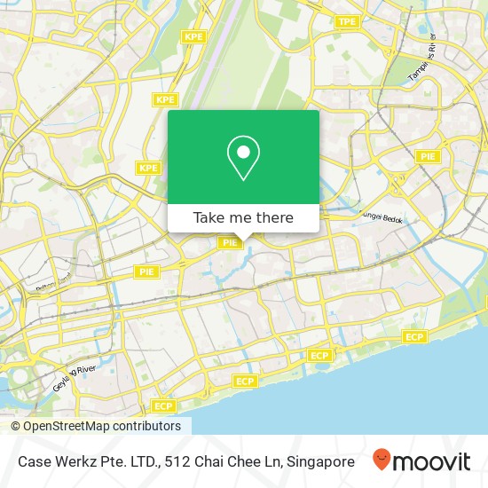 Case Werkz Pte. LTD., 512 Chai Chee Ln map