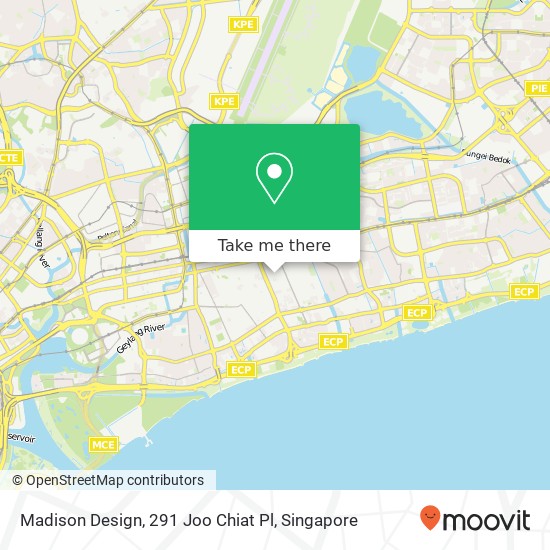 Madison Design, 291 Joo Chiat Pl地图