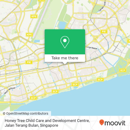 Honey Tree Child Care and Development Centre, Jalan Terang Bulan map