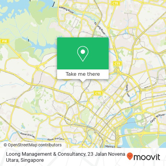 Loong Management & Consultancy, 23 Jalan Novena Utara地图