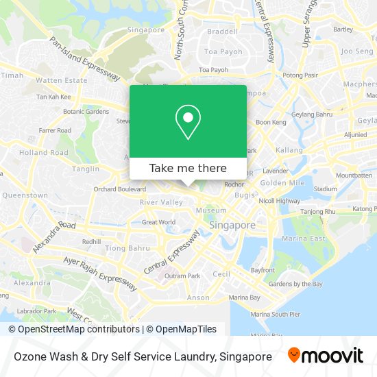 Ozone Wash & Dry Self Service Laundry map