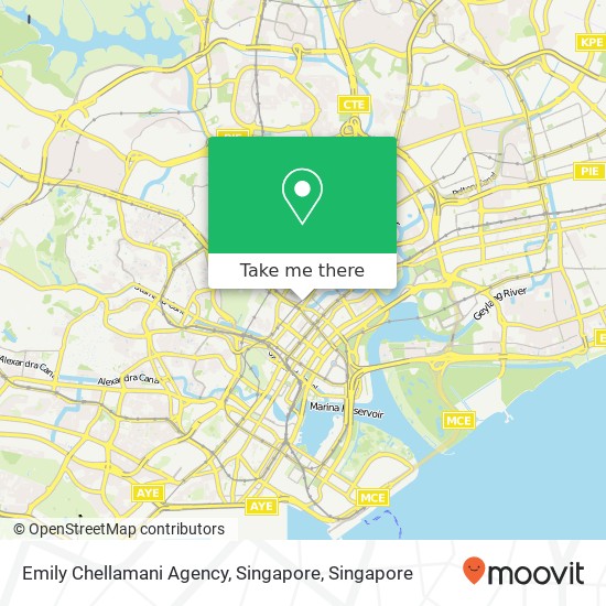 Emily Chellamani Agency, Singapore地图