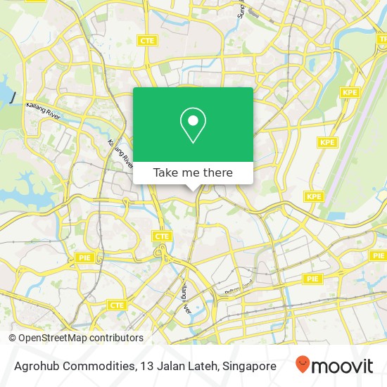 Agrohub Commodities, 13 Jalan Lateh map