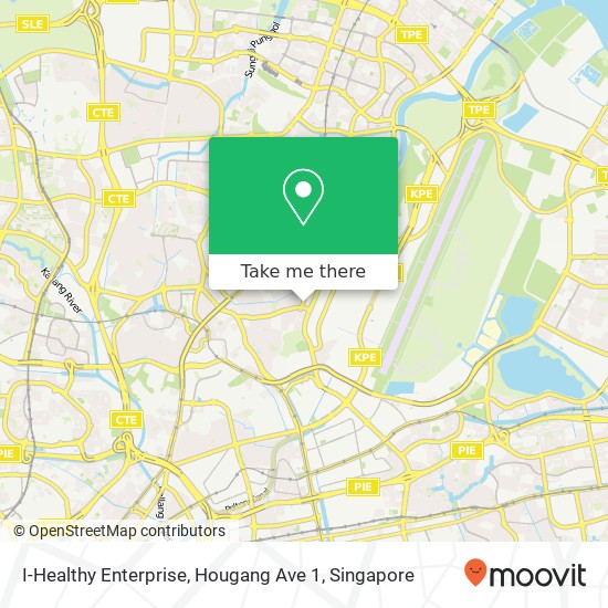 I-Healthy Enterprise, Hougang Ave 1地图