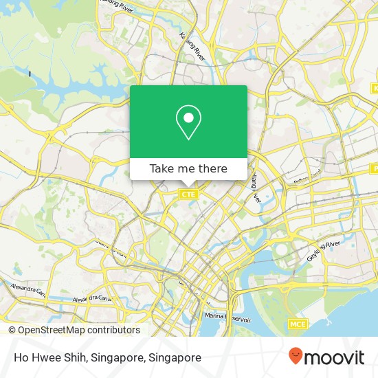 Ho Hwee Shih, Singapore地图