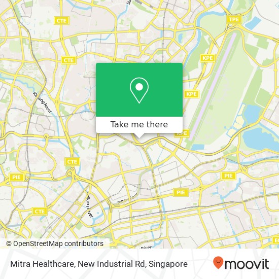 Mitra Healthcare, New Industrial Rd map