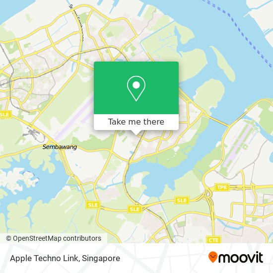 Apple Techno Link map