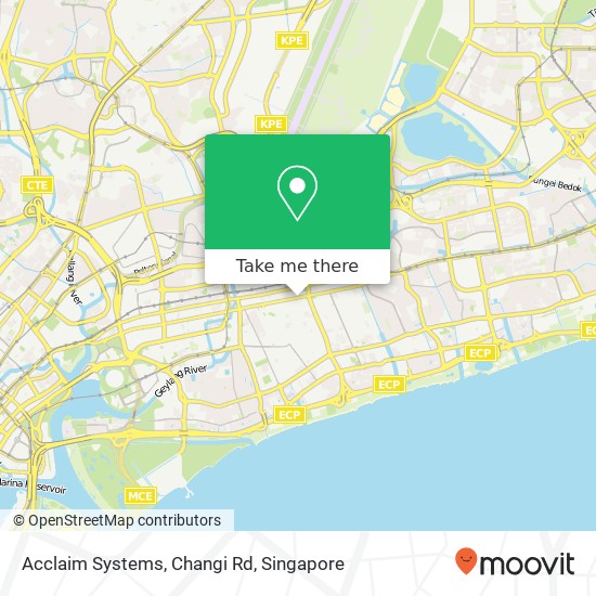 Acclaim Systems, Changi Rd map