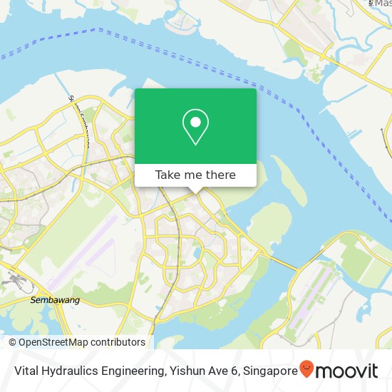 Vital Hydraulics Engineering, Yishun Ave 6地图