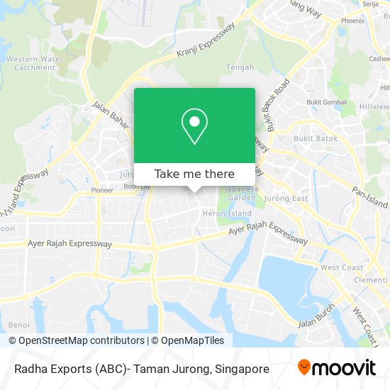 Radha Exports (ABC)- Taman Jurong地图