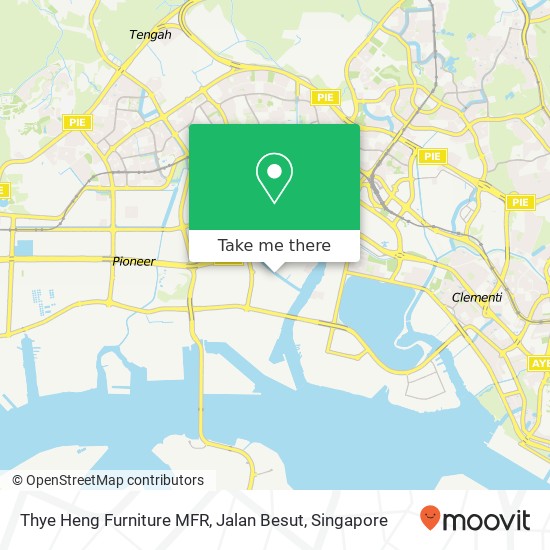 Thye Heng Furniture MFR, Jalan Besut地图