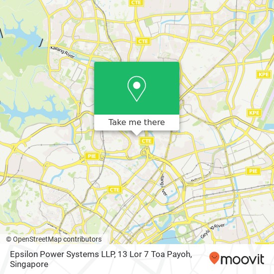 Epsilon Power Systems LLP, 13 Lor 7 Toa Payoh地图