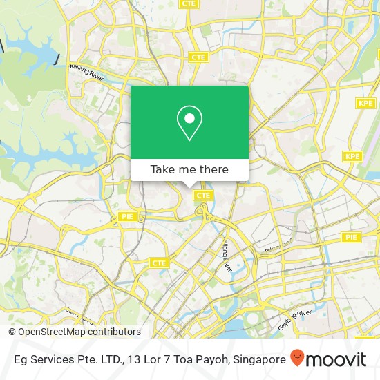 Eg Services Pte. LTD., 13 Lor 7 Toa Payoh map