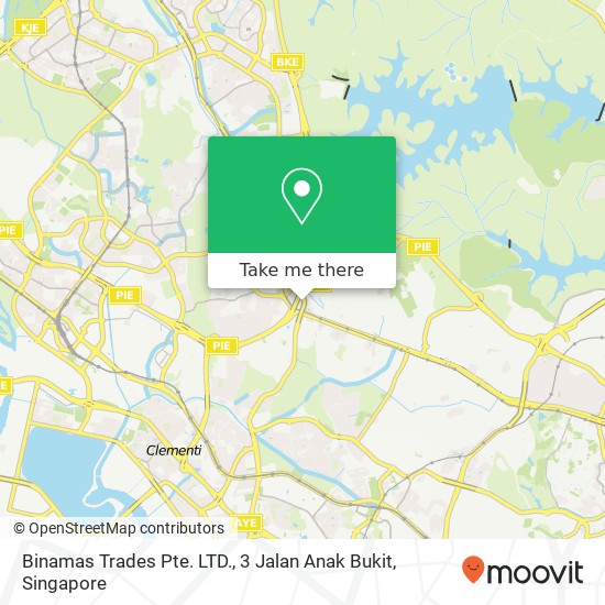 Binamas Trades Pte. LTD., 3 Jalan Anak Bukit地图