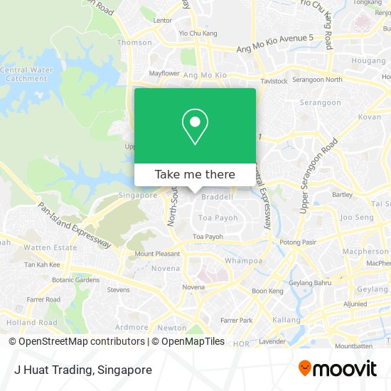 J Huat Trading map