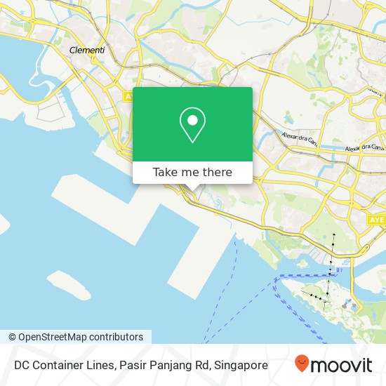 DC Container Lines, Pasir Panjang Rd map