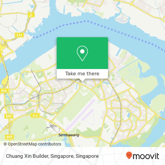 Chuang Xin Builder, Singapore地图